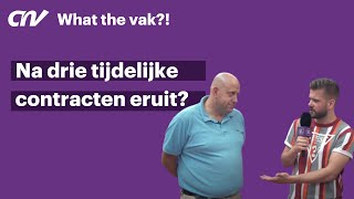 What the vak na drie tijdelijke contracten eruit  CNV Vakmensen [upl. by Aloz]