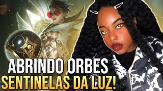 ABRINDO 25 ORBES SENTINELAS DA LUZ │ League of Legends  Jinkiwinkki [upl. by Llewop712]