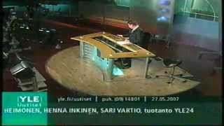 YLE TV1 klo 15 uutiset 2752007 [upl. by Wernsman816]