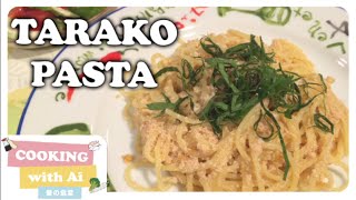 Tarako Pasta Japanese caviar  Quickn easy recipe [upl. by Meave]