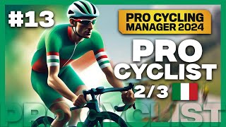 PRO CYCLING MANAGER 2024  PRO CYCLIST 13  Le mythique Zoncolan 23 [upl. by Hardej]