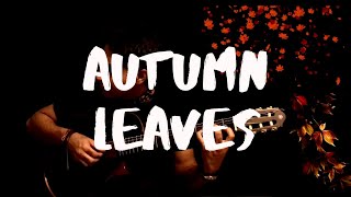 Autumn leaves fingerstyle for guitar [upl. by Nobel743]