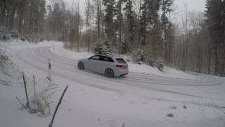 Audi RS3 8V Snow Fun GoPro [upl. by Huntlee]