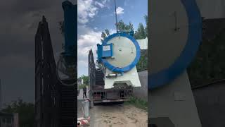 High pressure gas quenching furnace shipped to Shenzhen China [upl. by Leiva]