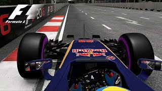 F1 2016 Onboard  Singapore  Toro Rosso [upl. by Nimra914]