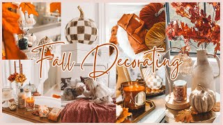 New FALL DECORATE WITH ME 2024 FALL DECORATING IDEAS  COZY FALL DECOR IDEAS 2024 🍁 FALL AESTHETIC [upl. by Nnayelsel]