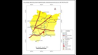 Features Digitization Using QGIS 3 34 Digitization of Map [upl. by Nilyram913]