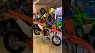 65cc Dirt Bike Cold Start [upl. by Yvor]