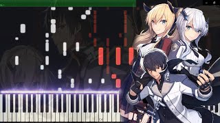 Seikai Fuseikai 正解不正解  Maou Gakuin OP Piano Arrangement with Sheets [upl. by Eenar740]