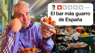 COMIENDO en el RESTAURANTE MÁS GUARRO de ESPAÑA 🫠 TODO LO TIRAN AL SUELO  PEPE EL GUARRO [upl. by Hamlet]