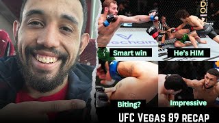 UFC Vegas 89 Ribas vs Namajunas PredictionResults amp Betting Recap [upl. by Learsi]