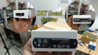 DIY Sound Booster  EasytoBuild Audio Amplifier Circuit [upl. by Tonjes]