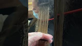 Easy Balayage Technique Ribbon Weaver Freehand [upl. by Fania465]