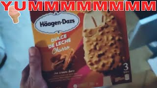 Delicious Ice Cream Bar Hagen Daz Dulce De Leche Classic Review [upl. by Valencia]