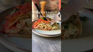 Easy Lasagna spinach and ricotta [upl. by Aillemac]