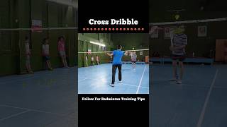 Cross Dribble shorts badminton badmintontraining [upl. by Nera]