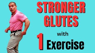 Best Glute Strengthening Exercise EVER even if you have arthritis [upl. by Whiney982]