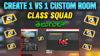 HOW TO CREATE CLASH SQUAD CUSTOM ROOM IN FREE FIRE  CREATE CUSTOM ROOM IN FREE FIRE CLASH SQUAD [upl. by Drake]