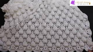 Manta o Cobija Crochet para bebe paso a paso cc [upl. by Aleehs]