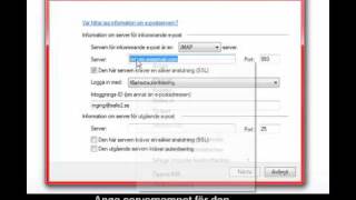 Windows Live Mail Installation epostkonto [upl. by Psyche]