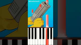 If you shoot the water DrawForFunYt  EASY Piano Cover [upl. by Aschim687]