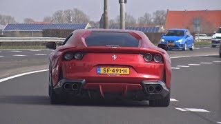 Supercars Accelerating LOUD 812 Superfast Aventador GT2 M3 C63 [upl. by Hahnert]