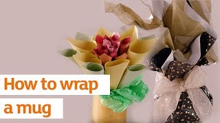 How to wrap a mug  How To  Sainsburys [upl. by Marshal953]