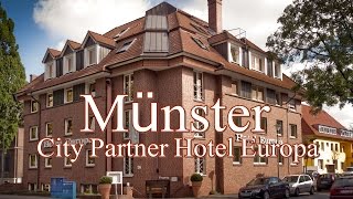 HOTEL MÜNSTER  City Partner Hotel Europa  CPH HOTELS [upl. by Odrahcir]