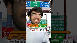 Toll Tax Rules You Should Know finance traffic shorts [upl. by Ynafetse]