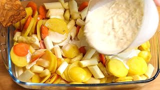 Dieses einfache Spargel Rezept im Backofen ohne Vorkochen wird Dich begeistern  Spargelgratin [upl. by Pearl]