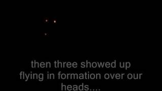 2012  UFOlightships footage taken Mitcham UK on 5th August 2009 [upl. by Ganley]