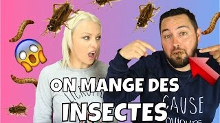 ♡• ON MANGE DES INSECTES   LOIC ME FAIT PLEURER  •♡ [upl. by Nyral]