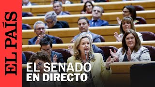 DIRECTO  Sesión plenaria del Senado  EL PAÍS [upl. by Yci]