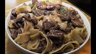 Beef Pasta with Red Wine Gravy [upl. by Jet]