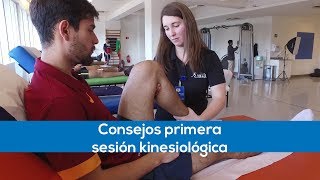 Primera sesión de Kinesiología  TIPS MEDS [upl. by Iline783]