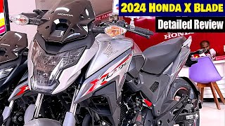 Finally Honda X Blade 160 2024 Launch In Bangladesh  Honda X Blade 2024 First Impression Review [upl. by Shaikh697]