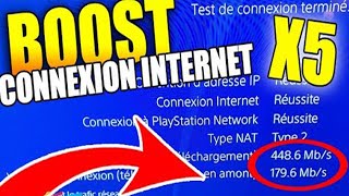 PS4PS5 🔥 COMMENT TÉLÉCHARGER 5X PLUS VITE amp AUGMENTER son DÉBIT Internet [upl. by Ramsdell]