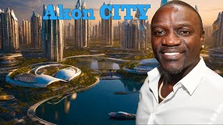 Akons 3 WIFE 6 Children Cars Net Worth 2024 Mansion and Akon CITY [upl. by Tipton]