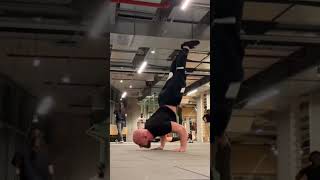 People reaction🔥😎 planche reaction respect calisthenics streetworkout motivation insane gym [upl. by Millman894]