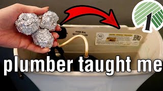 Put aluminum foil in your toilet…and THIS will Happen Dollar Tree Trick [upl. by Sholom]