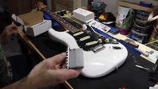 Fender Player II Stratocaster Gets Professional Series Bridge On the Workbench Episode 3 [upl. by Nomad]