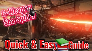 ARMORED CORE 6 C WeaponSea Spider 🏃‍♂️ Quick Guides amp Playthrough 💨 ✨EASY✨ [upl. by Annaeerb]