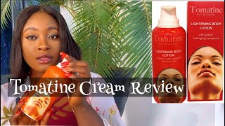 My Honest Review of Tomatine Lightening Body Lotion anti aging [upl. by Jakob533]