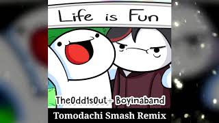 TheOdd1sOut amp Boyinaband  Life Is Fun Tomodachi Smash Remix [upl. by Adlanor179]