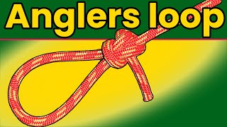 The Anglers Loop Knot  Step by Step Instructions [upl. by Hgielrac]