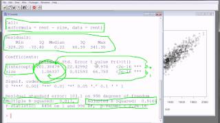 R  Simple Linear Regression part 2 [upl. by Anoek151]