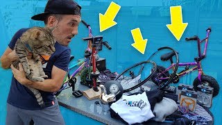 REGARDEZ CE QUE JAI REÇU  Unboxing géant spécial vélo [upl. by Clerc]