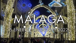 Cabalgata de los Reyes Magos  Málaga 2022  Experience Malagas spectacular Three Kings Parade [upl. by Wallford]