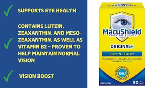 Macushield Original Capsules Tablets  Food Supplement for Healthy Eyes  Review [upl. by Aznerol467]