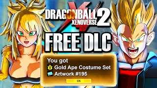 NEW XENOVERSE 2 UPDATE  FREE UNLOCKABLES  Dragon Ball Xenoverse 2 DLC Pack 13 March 2022 [upl. by Aamsa]